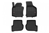 Manusi de cauciuc specifice din seria Frogum 3D ProLine, potrivite pentru Volkswagen Golf V 2003-2008, Jetta 2005-2010, set de 4 piese, culoare neagra