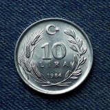 2p - 10 Lira 1984 Turcia / lire, Europa