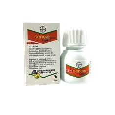 Sencor Liquid 600SC 20 ml, erbicid selectiv preemergent/ postemergent, Bayer, combate buruienile dicotiledonate si monocotiledonate anuale din culturi