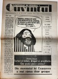 Cumpara ieftin Almanah Cuvantul nr 38, 16-22 octombrie 1990, 8 pagini, dimensiune 24x30 cm, limba romana, coperti brosate, carti bibliofilie