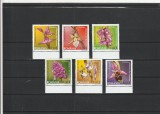 ROMANIA 2007 LP 1758 ORHIDEE SALBATICE SERIE MNH NESTAMPILATA