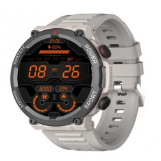 Smartwatch Blackview W50 Rugged Gri, 1.39 Touch screen, Temperatura corporala, Ritm cardiac, Oxigen SpO2, Contor calorii, Notificare mesaje, Bluetooth