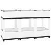 Strat inaltat, 120x40x71 cm, polipropilena