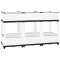 Strat inaltat, 120x40x71 cm, polipropilena