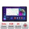 Navigatie dedicata Toyota 2DIN N-TY2DIN Edonav ecran 13&quot; 2K 8 si 128 Android Waze USB Navigatie 4G 360 Toslink Youtube Radio KIT-T CarStore Technology