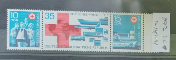 TS21 - Timbre serie DDR - 1972 Mi1789