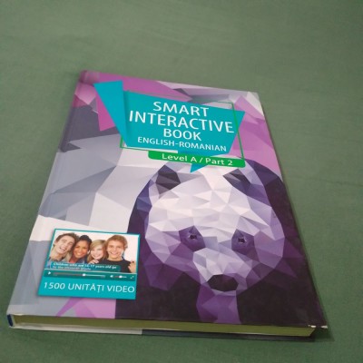 SMART INTERACTIVE BOOK ENGLISH-ROMANIAN LEVEL A / PARTEA 2 foto