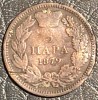Moneda Serbia 5 Para 1879 Milan Obrenovic IV, Bronz, 25mm, 5g - Numismatica