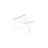 Uscator Rufe Tavan Sepio 6 x 200cm Otel, 12m, Sarcina 14kg, Universal, Usor de Instalat