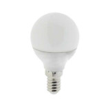 Cumpara ieftin Bec LED sferic 8.5W E14 lumina alba calda, Optonica