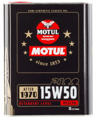 Ulei Motor Motul Classic Oil 2100 15W-50 2L 104512 foto