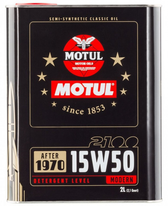 Ulei Motor Motul Classic Oil 2100 15W-50 2L 104512