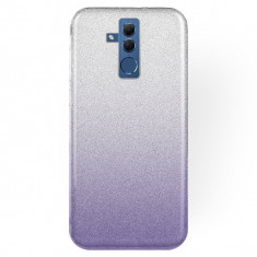 Husa HUAWEI Mate 20 Lite - Forcell Shining (Argintiu/Violet) foto