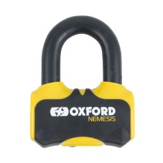Antifurt moto/blocator disc Oxford Nemesis, 16mm, galben