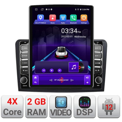Navigatie dedicata Mercedes ML GL K-213 ecran tip TESLA 9.7&amp;quot; cu Android Radio Bluetooth Internet GPS WIFI 2+32 DSP Quad Core CarStore Technology foto
