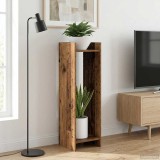 vidaXL Suport pentru plante Lemn vechi 30 x 30 x 100 cm Lemn prelucrat 899574