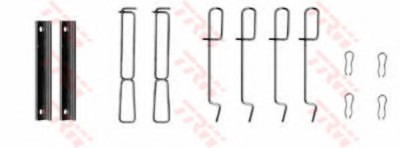 Set accesorii, placute frana RENAULT TWINGO I (C06) (1993 - 2012) TRW PFK365 foto