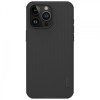 Husa pentru Apple iPhone 16 Plus, Nillkin, Super Frosted Shield Pro, Neagra