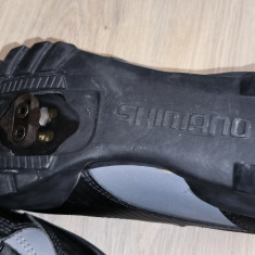 PANTOFI bicicleta MTB DE IARNA – SHIMANO SH – W 101 - nr. 47 includ placute