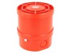 Sirena Acustica WERMA 115dB 9-28VDC, IP65, ABS, Rosu, 32 Tonuri, Industrie