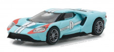 2017 Ford GT 1966 #1 Ford GT40 Mk II Tribute Solid Pack - Ford GT Racing Heritage Series 1 1:64 foto