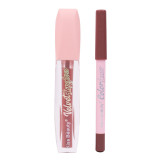 Set 2 in 1 Lip Gloss &amp; Color Liner Kiss Beauty #03
