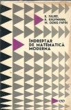 Indreptar de matematica moderna - R. Faure