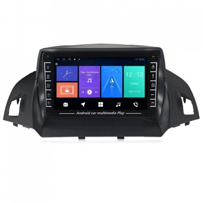 Navigatie dedicata cu Android Ford Kuga II 2012 - 2019, 1GB RAM, Radio GPS Dual