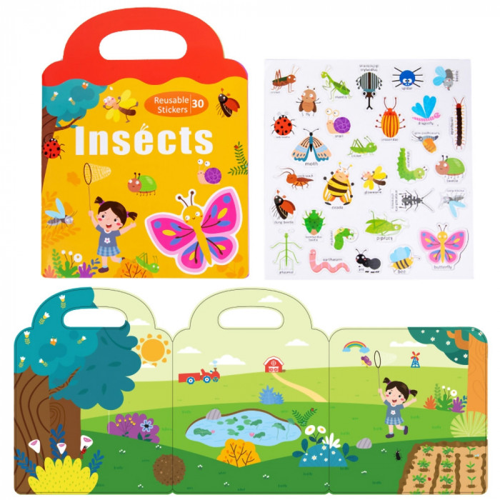 Carte Puzzle Cu Insecte 2687