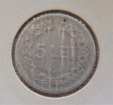 Romania 1948 5 LEI - Prima moneda comunista (378)