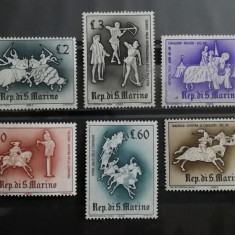 BC828, San Marino 1963, serie cavaleri