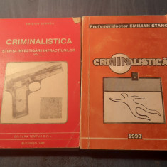 Criminalistica 2 volume Emilian Stancu