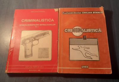 Criminalistica 2 volume Emilian Stancu foto