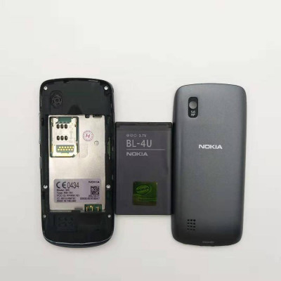 Telefon Nokia Asha 300 negru reconditionat foto