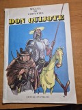 carte pentru copii - don quijote - miguel de cervantes - din anul 1986 - carte format mare