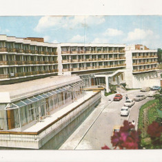 CA17 -Carte Postala- Buzias, Hotel Parc ,circulata 1987