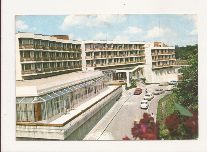 CA17 -Carte Postala- Buzias, Hotel Parc ,circulata 1987