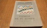 OAMENI DE PE SOMES - Liviu Rebreanu - LENA CONSTANTE (desene) - Cartea Satului 14, 1936, 121 p.; coperta originala