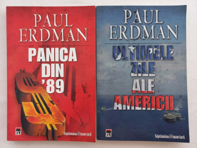 PAUL ERDMAN - PANICA DIN &amp;#039;89 + ULTIMELE ZILE ALE AMERICII foto