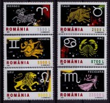✅RO 2002 LP 1576 &quot;Semnele zodiacului II &quot; serie , MNH