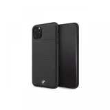 Husa iPhone 11 Pro Max BMW Signature Horizontal Lines Negru