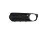 Grila bara protectie, spoiler Bmw Seria 1 (F20), 08.2011-06.2015, model: Sport, montare fata, stanga, inchis; cu gaura lampa de ceata, RapidAuto