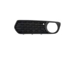 Grila bara protectie, spoiler Bmw Seria 1 (F20), 08.2011-06.2015, model: Sport, montare fata, stanga, inchis; cu gaura lampa de ceata, RapidAuto