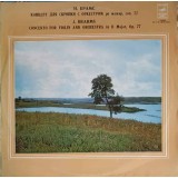 Disc vinil, LP. CONCERTO FOR VIOLIN AND ORCHESTRA IN D MAJOR OP.77-J. BRAHMS-245219