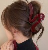 Clama Par Gheara Ombre SaraTremo, Accesorii Coafat Elegant, Prindere Sigura, Utilizare Zilnica/Ocazii Speciale