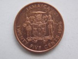 25 CENTS 1996 JAMAICA, America de Nord