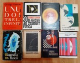 8 vol. George Gamow (30 de ani care au zguduit fizica, Soare, Pamant, Enigme matematice, Biografia fizicii, Gravitatia, Un doi trei infinit x 2)