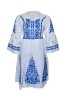 Rochie dama casual RDCAB, alb , marimea XL, Bumbac