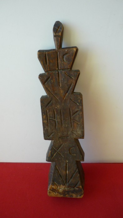 PRISTOLNIC, PECETAR VECHI DIN LEMN, PENTRU PRESCURI