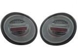 Set stopuri tuning VOLKSWAGEN BEETLE (1C/9C/1Y), 01.1998-05.2005, partea stanga+dreapta, Taiwan, indicator dinamic; LED; fumuriu, argintiu